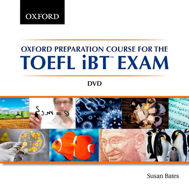 Portada de Oxford preparation course for the toefl ibt exam dvd