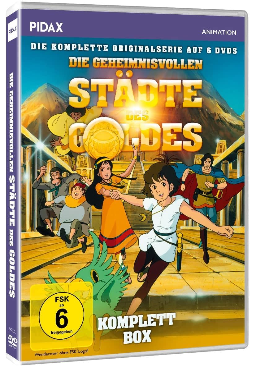 Die geheimnisvollen Städte des Goldes - Abenteuer Anime Klassiker - Entdeckung der Inkastädten im 16. Jahrhundert - Komplette 39-teilige Animeserie (Pidax Animation)