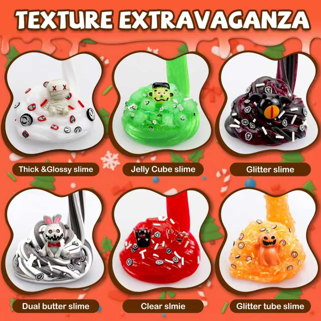 Funewest Slime Adventskalender 2025 für Kinder – 13 Tage Schleim Set Weihnachtskalender,Weihnachten Geschenk Schleim Kit für Kinder,Teenager,Mädchen und Jungen