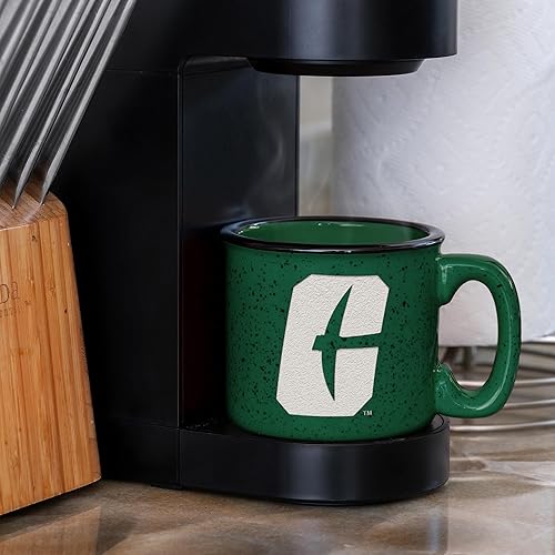 Miniatura 366 de Rico Industries NCAA Utah Utes - Taza de café personalizada de 12 onzas con logotipo grabado con láser profundo, taza de cerámica para acampar con