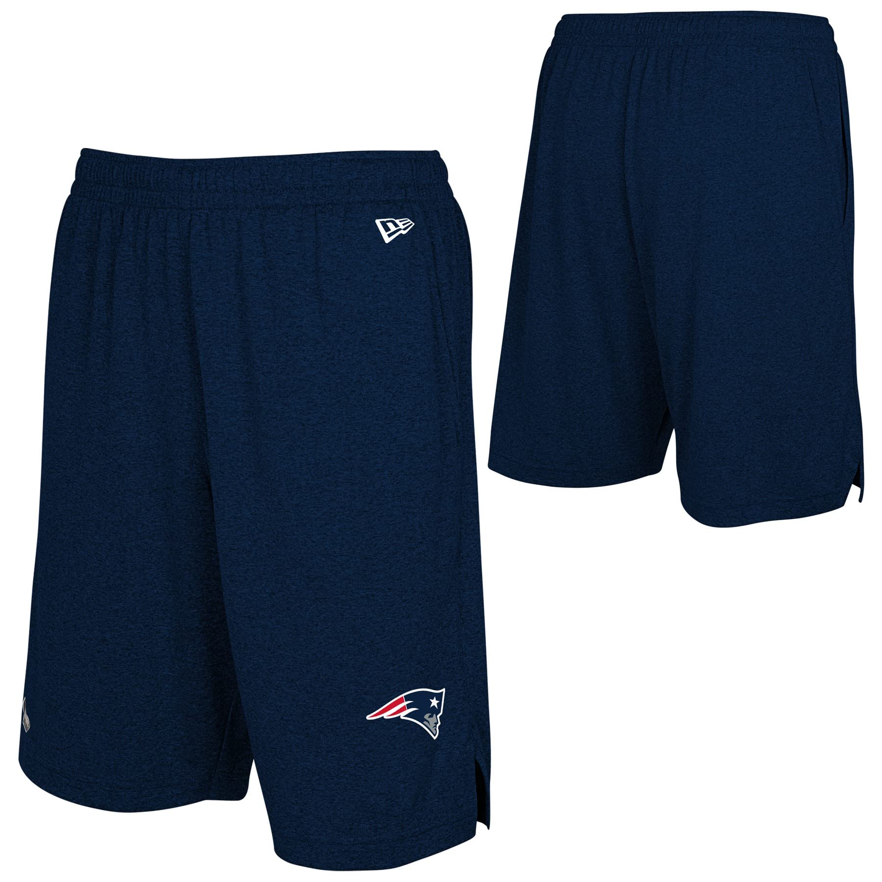 New Era NFL Football Men's Ground Running Performance Casual Shorts, England Patriots 2, XX-Large