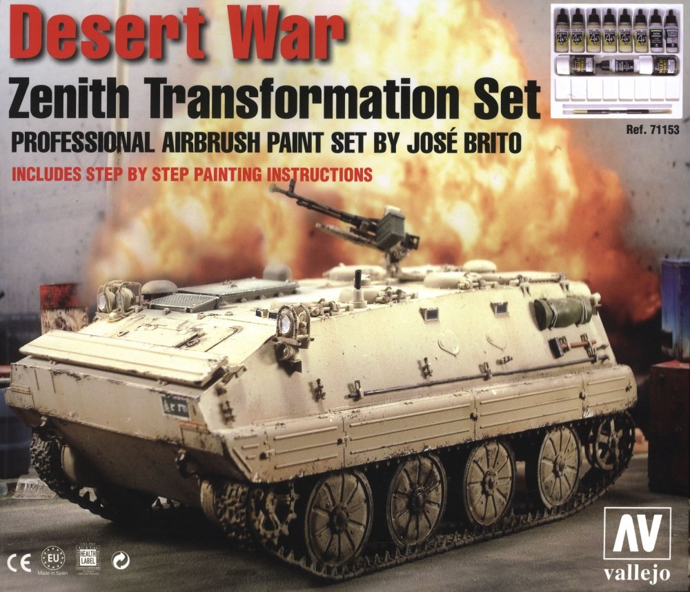 Vallejo Paint for Desert War Transformation Set