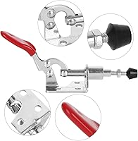 Vista 3 de 10 piezas de pestillo de palanca ajustable 301AM abrazadera de trazo abrazadera de empuje tire abrazadera de palanca de liberación rápida