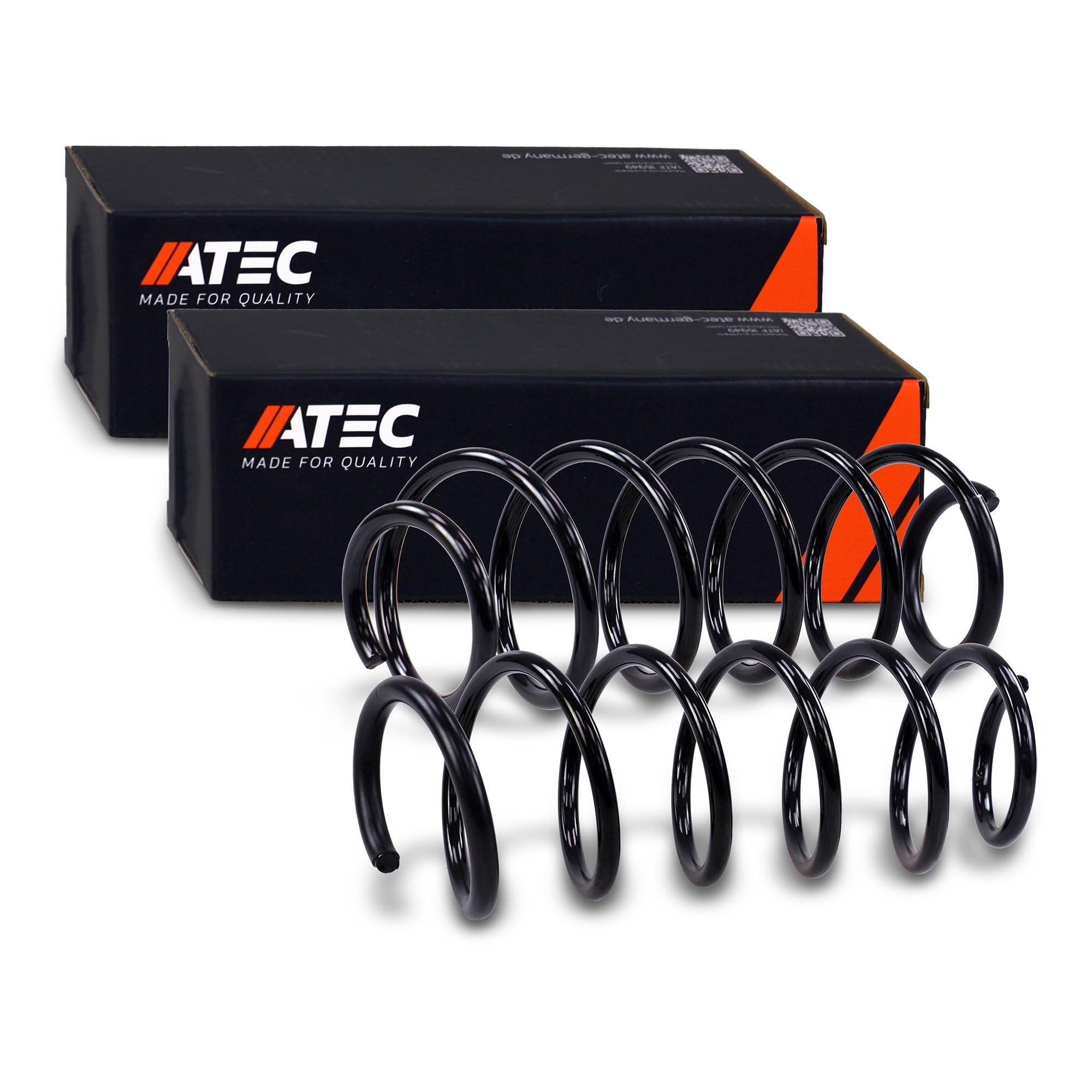ATEC Germany 2x ressorts de suspension avant gauche droite