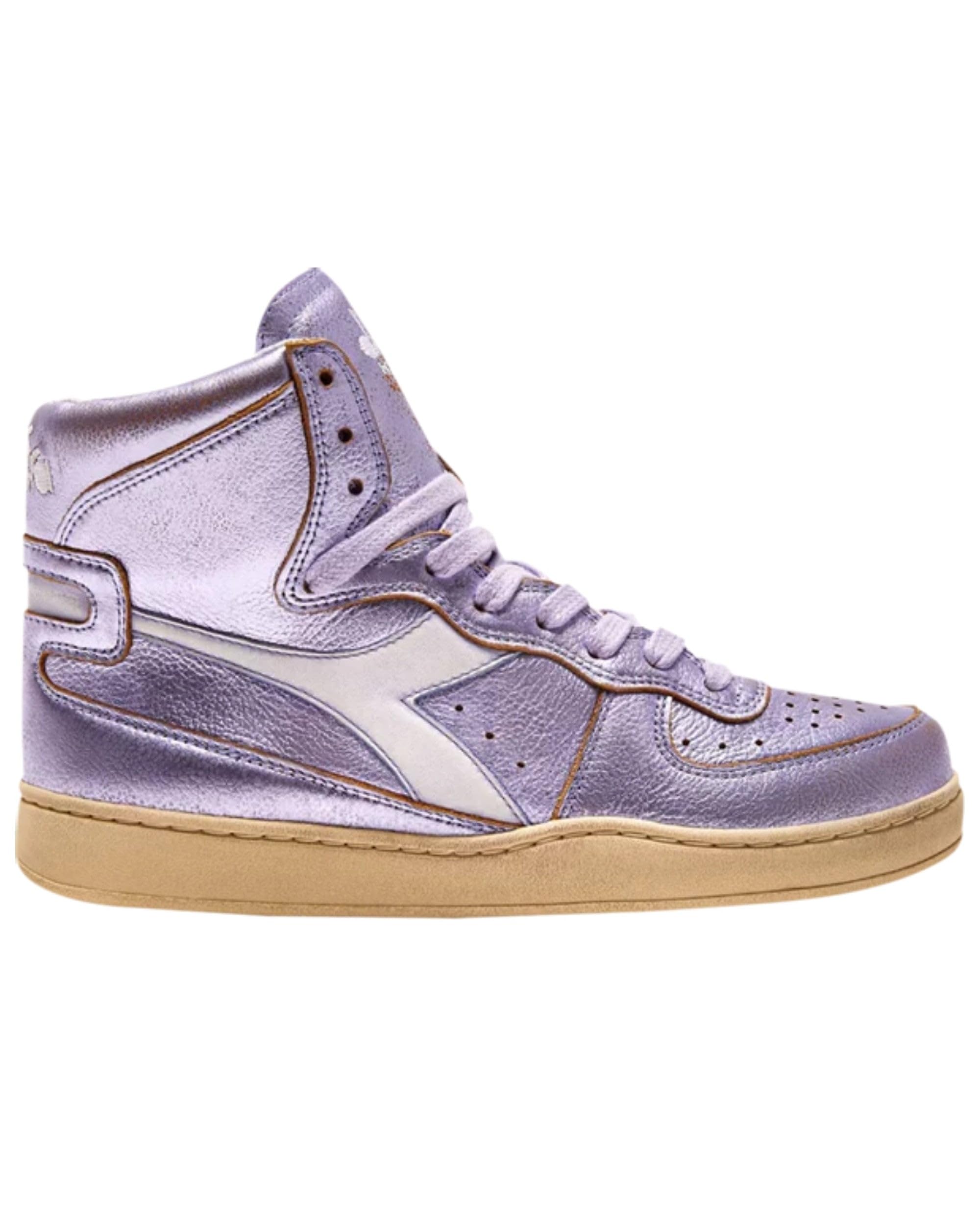 Diadora Heritage Scarpe Mi Basket Metal Sneaker Casual Uomo Pelle Viola 38  : Amazon.it: Moda
