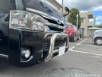 ハイエース 200系 標準用 ナロー バンパーガード メッキ ハイエース トヨタ 200 系 標準 ナロー バンパーガード グリル
