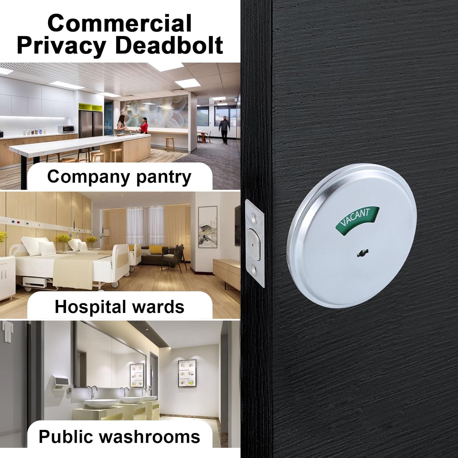 Grade 2 Deadbolt for Commercial Privacy Use-1P