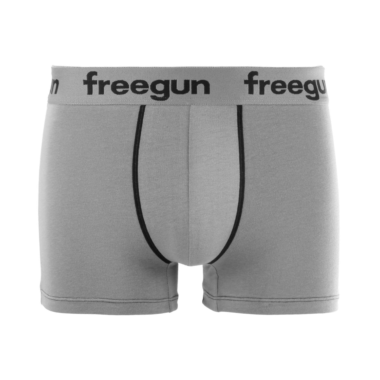 Freegun Boxer Homme Coton, Calecon Homme, Ajustement Parfait, Stretch (Lot de 6)