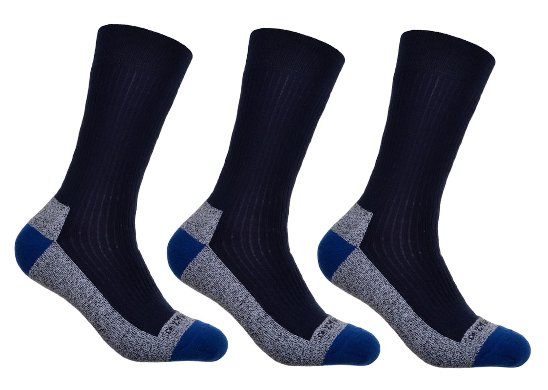 3 pairs of Mens Cotton Coolmax walking Socks