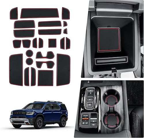 Vista 56 de BIBIBO Alfombrillas con ranura para puerta de automóvil Accord 2023 2023 2024, almohadillas de ranura para puerta de Honda Accord 2023 2024