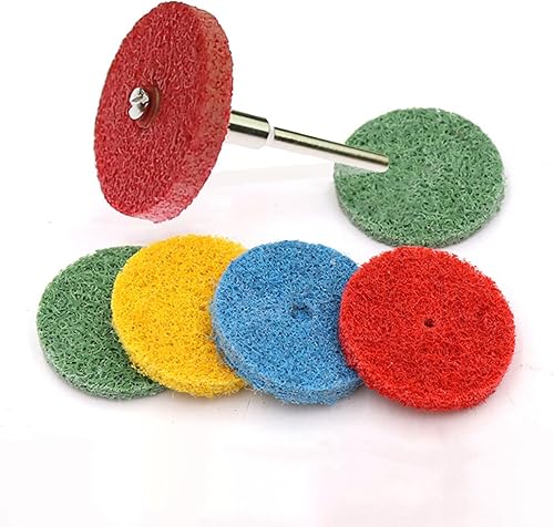 6 unids muela de fibra de nylon punto abrasivo en forma de T Pulido Rotay Herramientas Lixadeira Herramientas Ferramentas Carpintaria