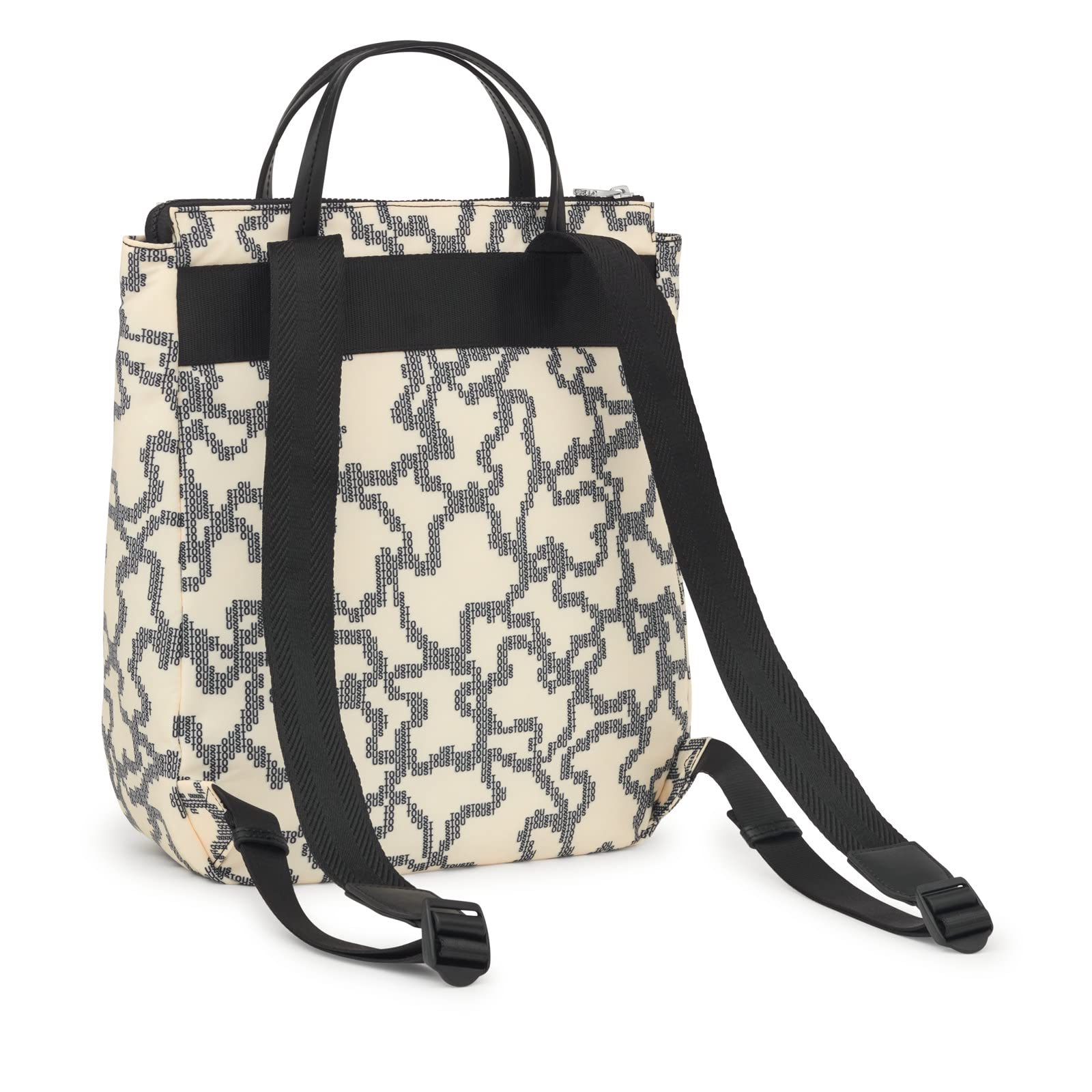 TOUS Mochila Beige, Para Mujer, Medidas: 35 x 32 x 11,5 cm, Colección Kaos Pix Soft