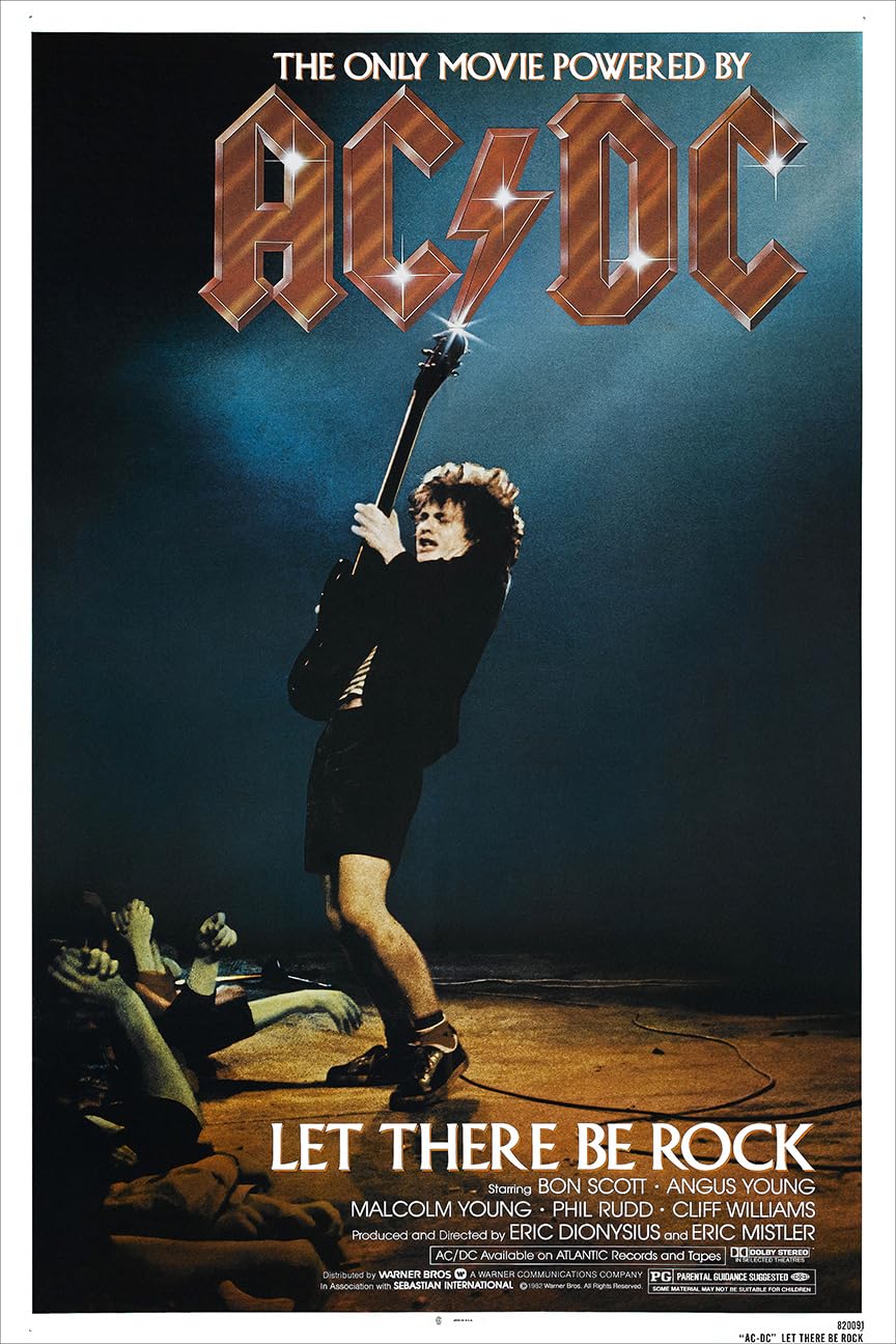 PosterOffice Let There Be Rock (ACDC) Movie Poster Style A - 24"x36" (33.02 x 48.26 cm) This is a Certified Print with Holographic Sequential