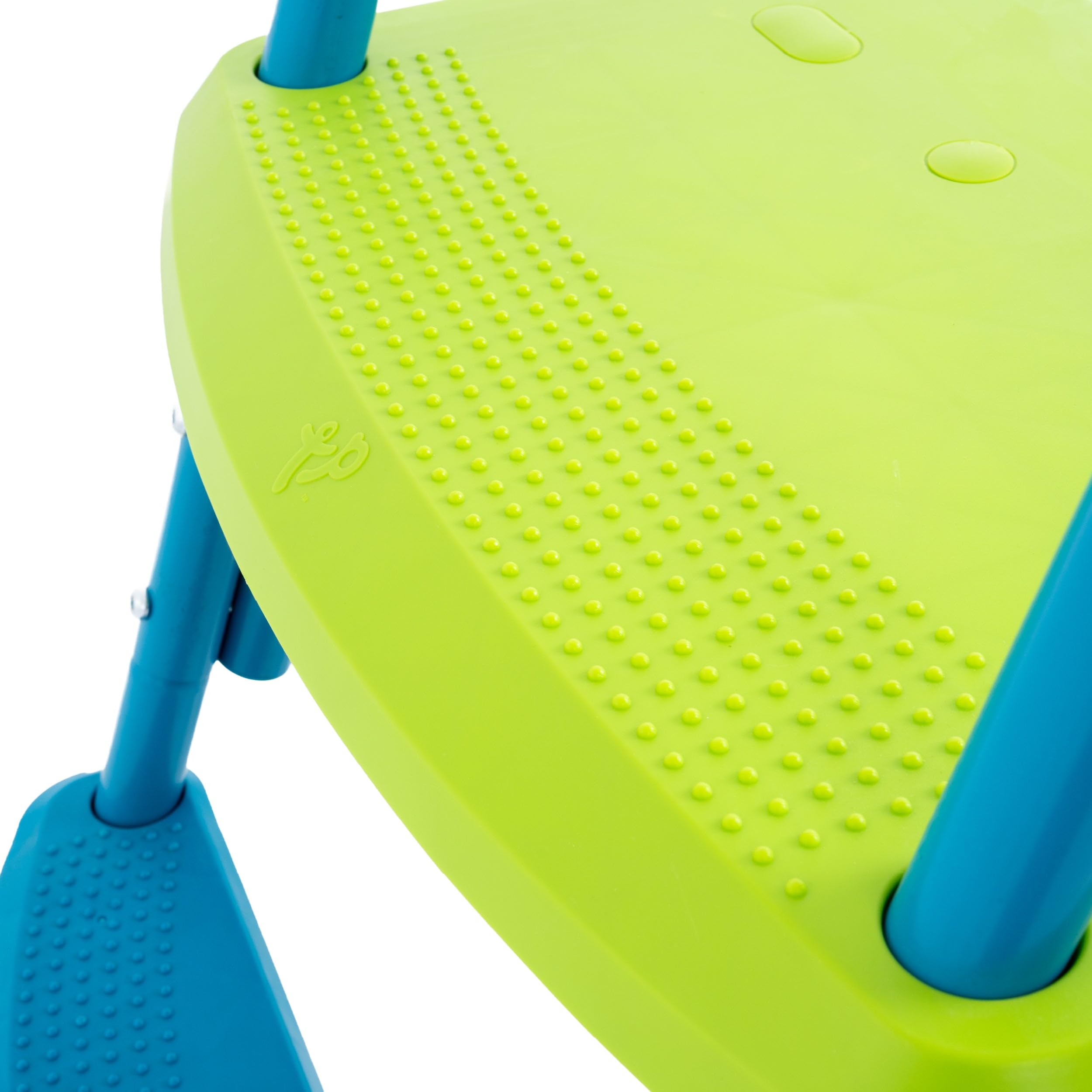 TP Toys Toboggan Ondulé L220 Cm, 3-10 Ans, 4 Marches, Vert Pomme