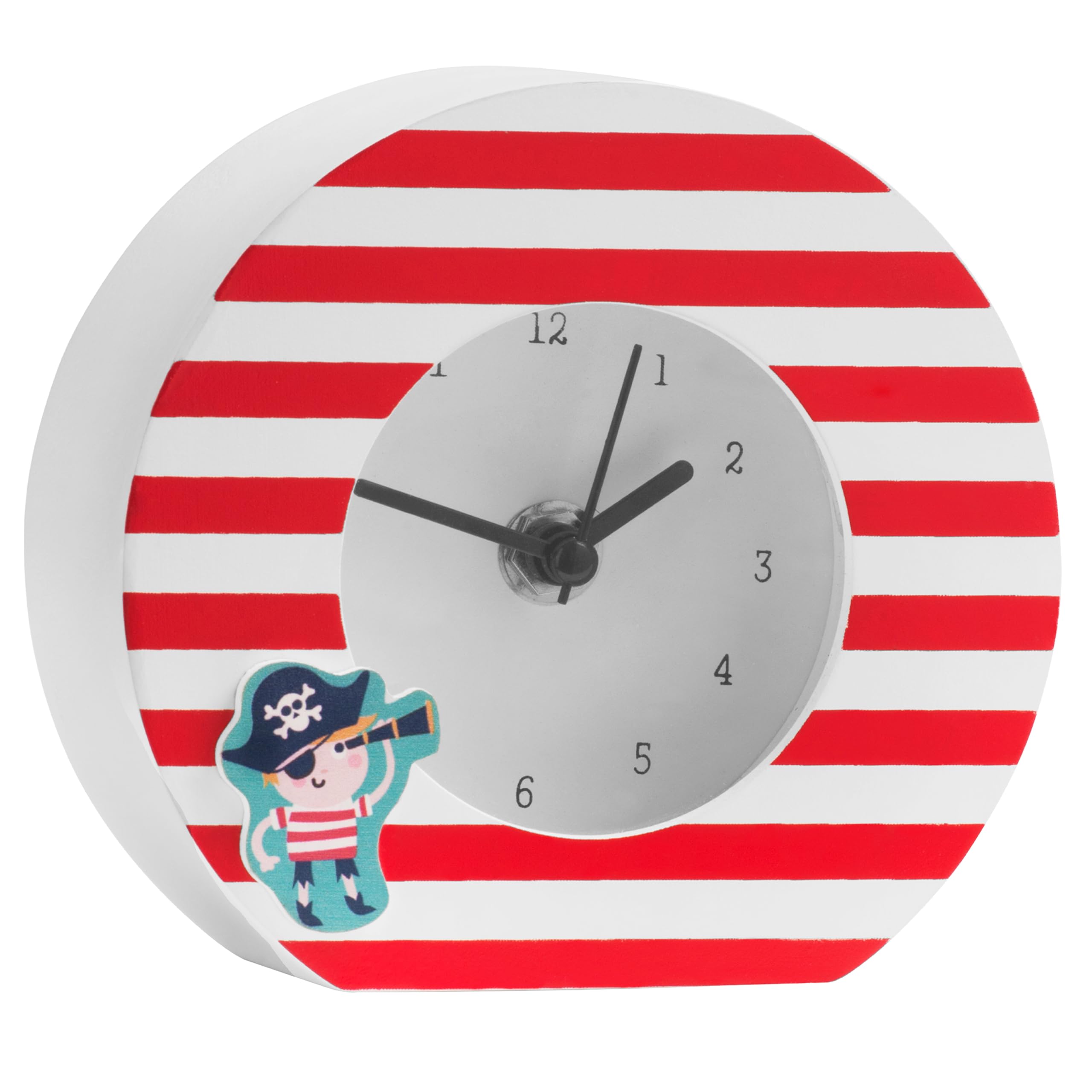 Orsina Reliable Table ClockMdf Constructed Colourful Table ClockEasy To Read Display Modern Table Clock from B&Q