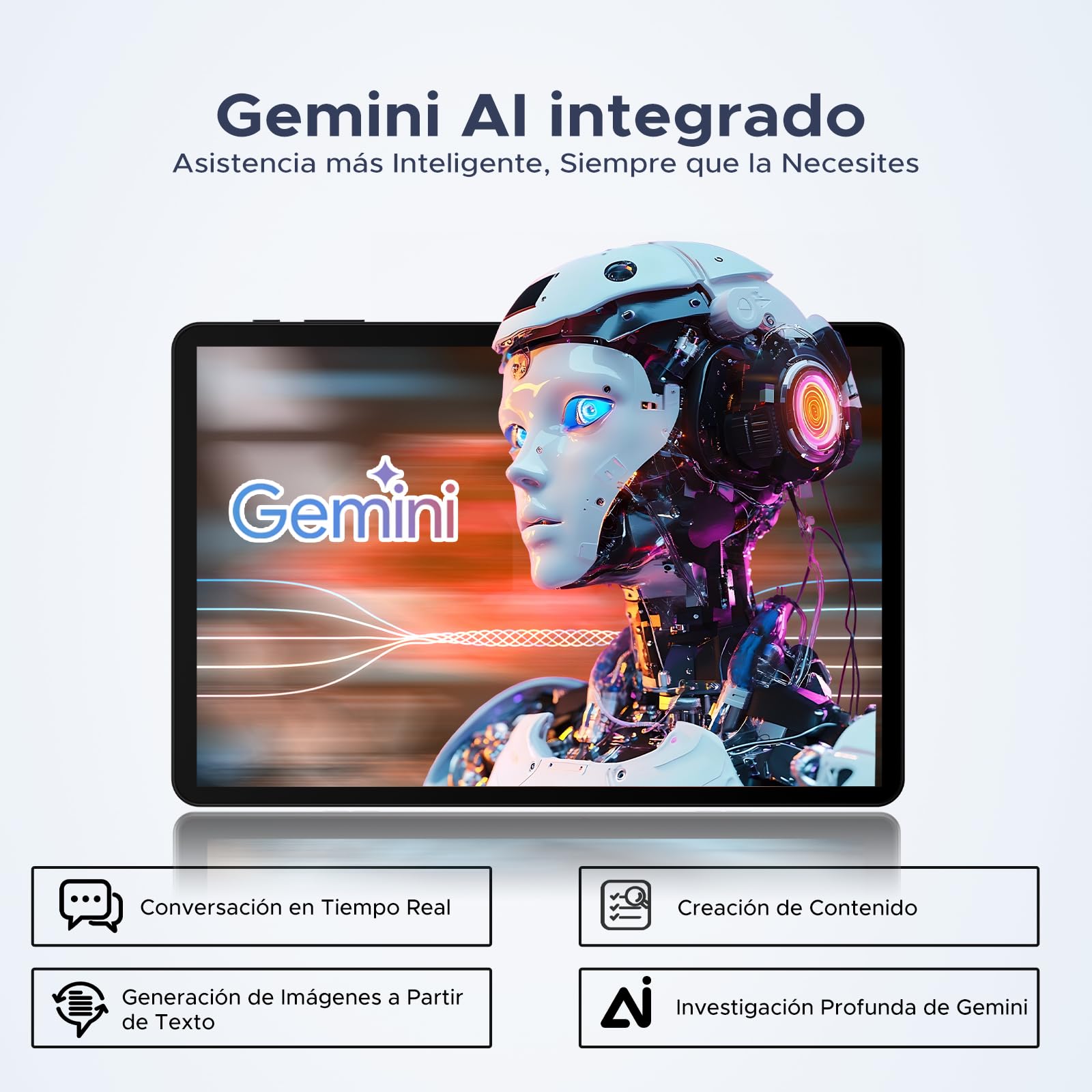 P10 Pro Tablet 10 Pulgadas, Tablets Android 16 con 120Hz Display, 8800mAh, 48GB+128GB/2TB, T7250 Octa-Core, Widevine L1, Gemini AI, 13MP+5MP, Auriculares 3.5mm, Tablet con Teclado y Lápiz, Negro