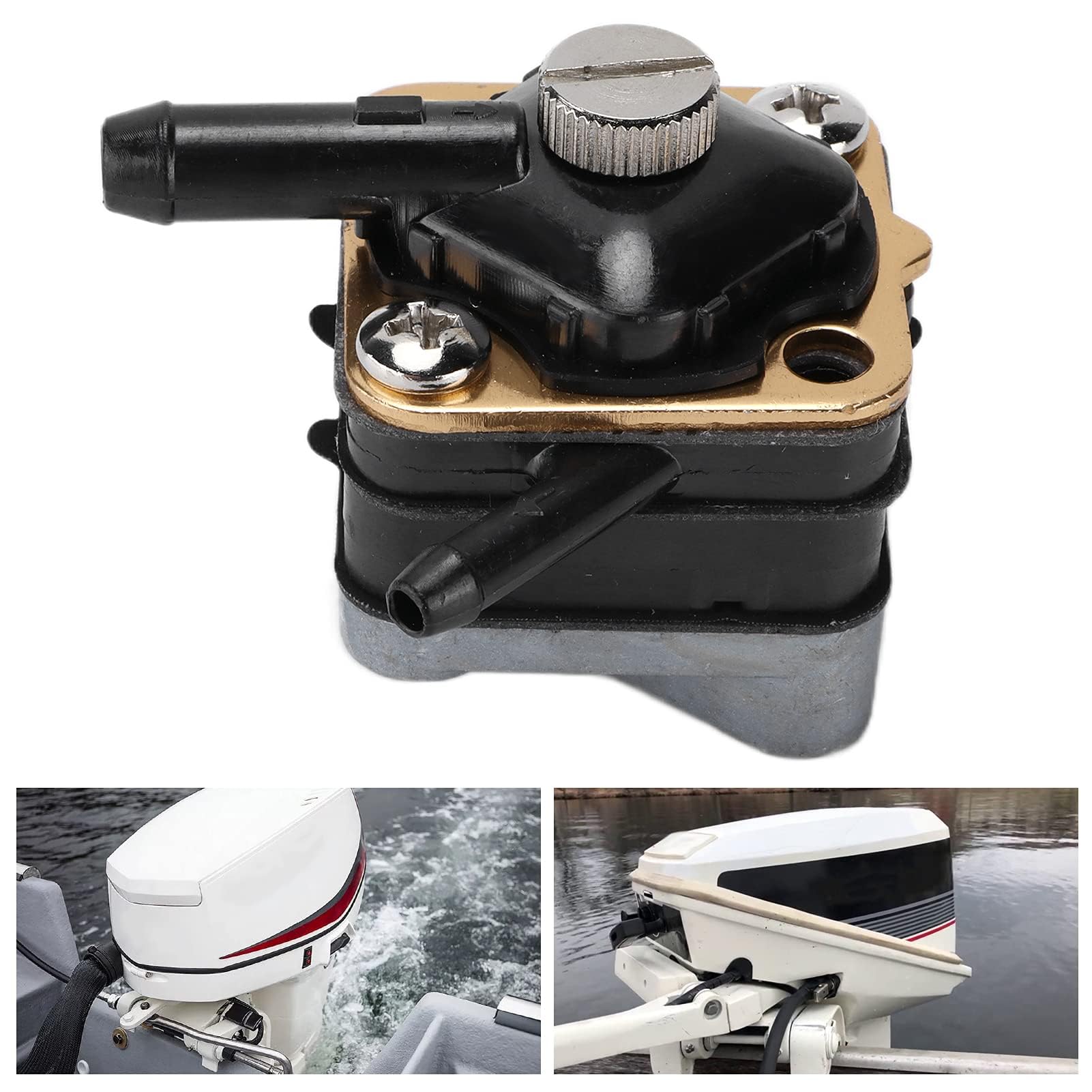 Pompa Carburante Fuoribordo, Sostituzione Pompa Carburante Motore in Metallo per Evinrude 1981-1992 397839 391638 395091 397274