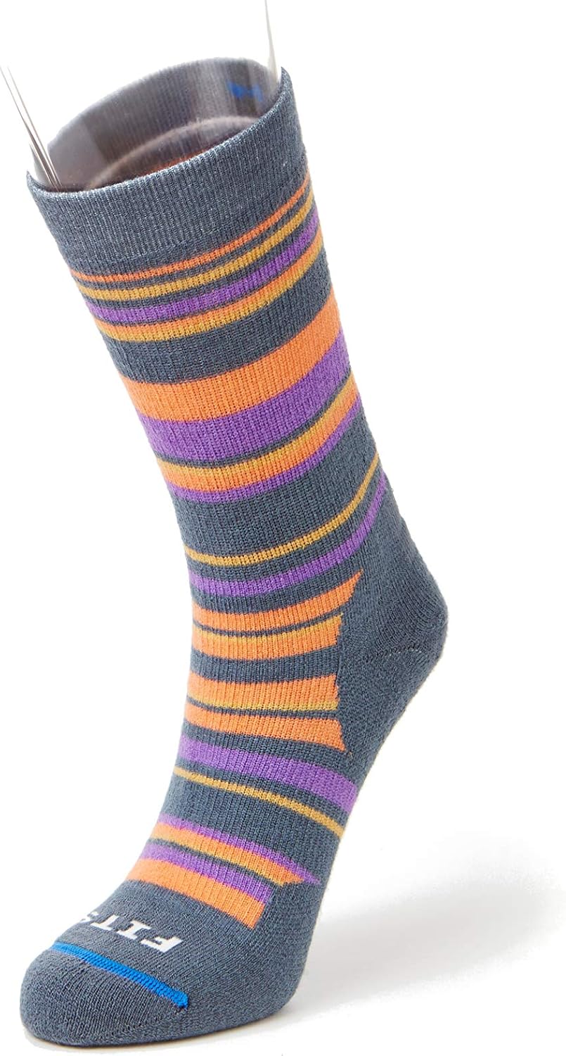 Medium Hiker (Striped) - Crew Light Grey