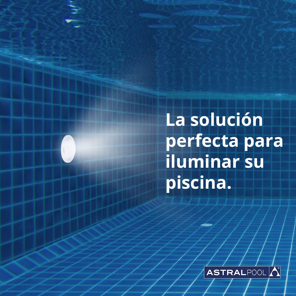 Lámpara Led - Subacuática - Par56 - Piscina - Reemplazo de Luces Halógenas y Focos - Compatible con Proyectores Par56 - Color: Blanco - Astralpool