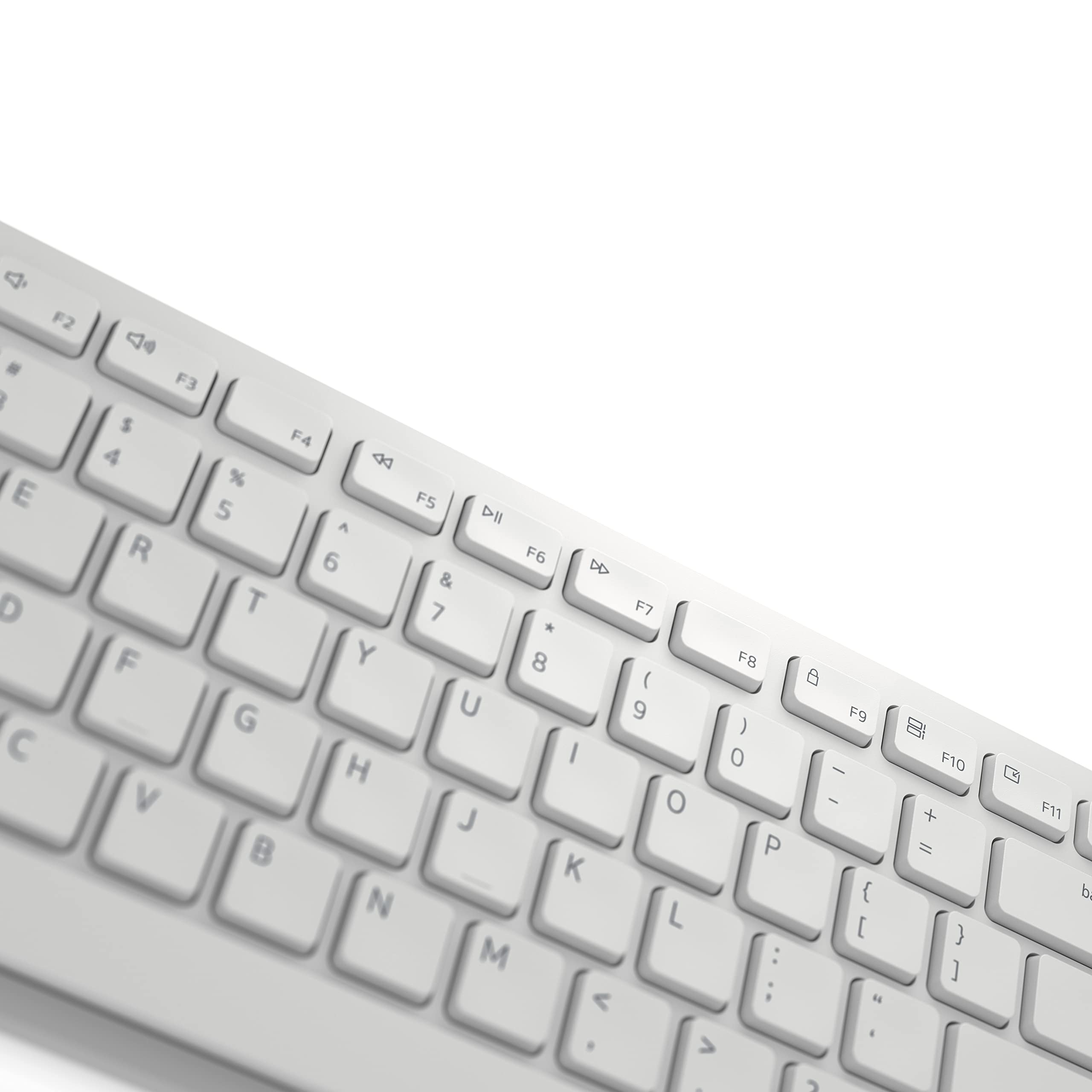 Clavier et souris sans fil professionnels Dell - KM5221W - français (AZERTY) - blanc