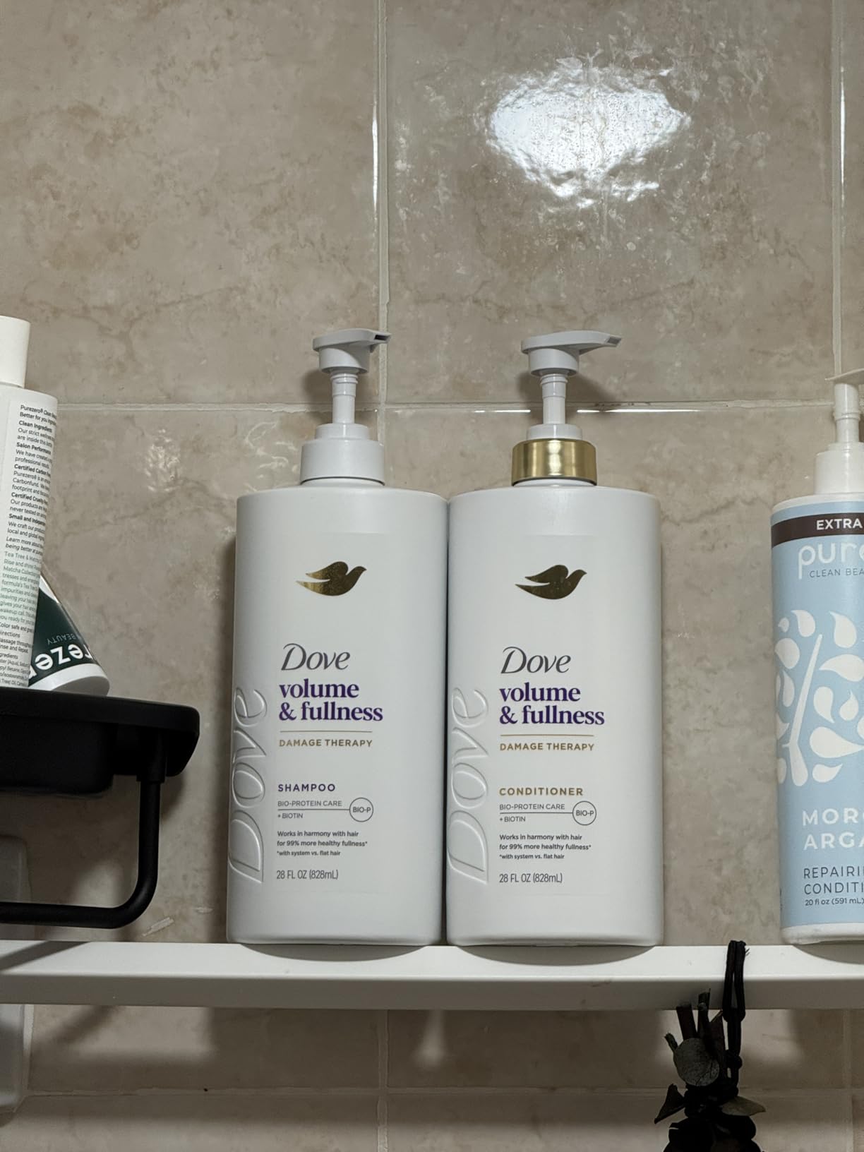 Unilever Dove Conditioner Volume & Fullness for Fine, Thin Hair with Bio-Protein Care Technology and Biotin 28 Fl Oz