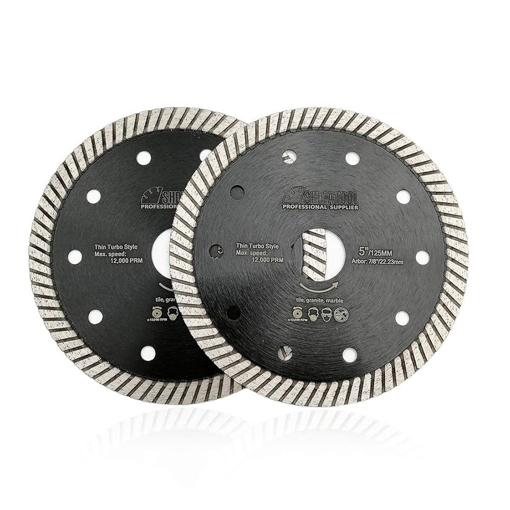 ダイアモンドブレード ‼️ Amazon | SHDIATOOL ダイヤモンド スーパー シン ブレード 磁器