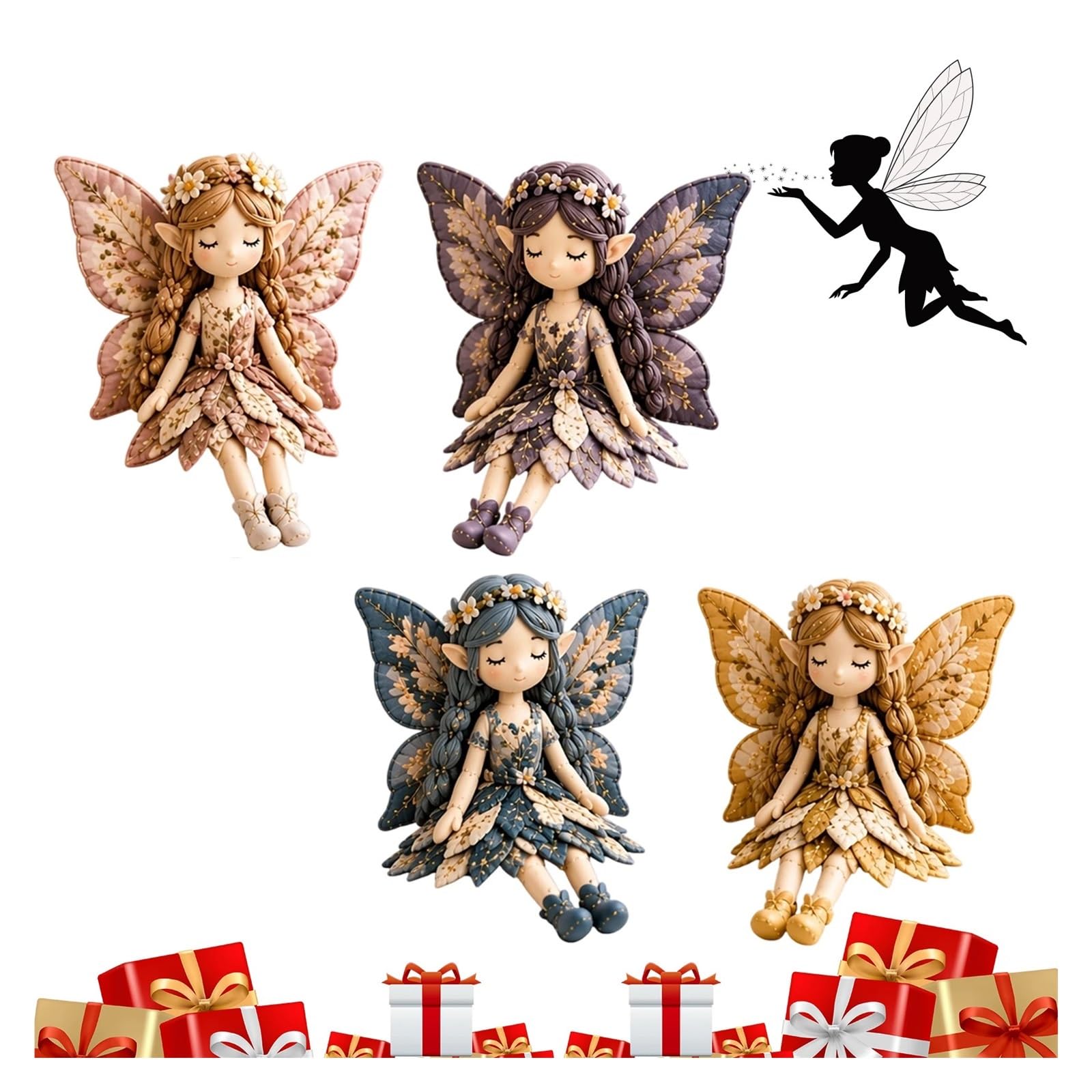 Avoltre kit patchwork fai da te 4 pezzi di fata patchwork collezione fai da te fatta a mano
