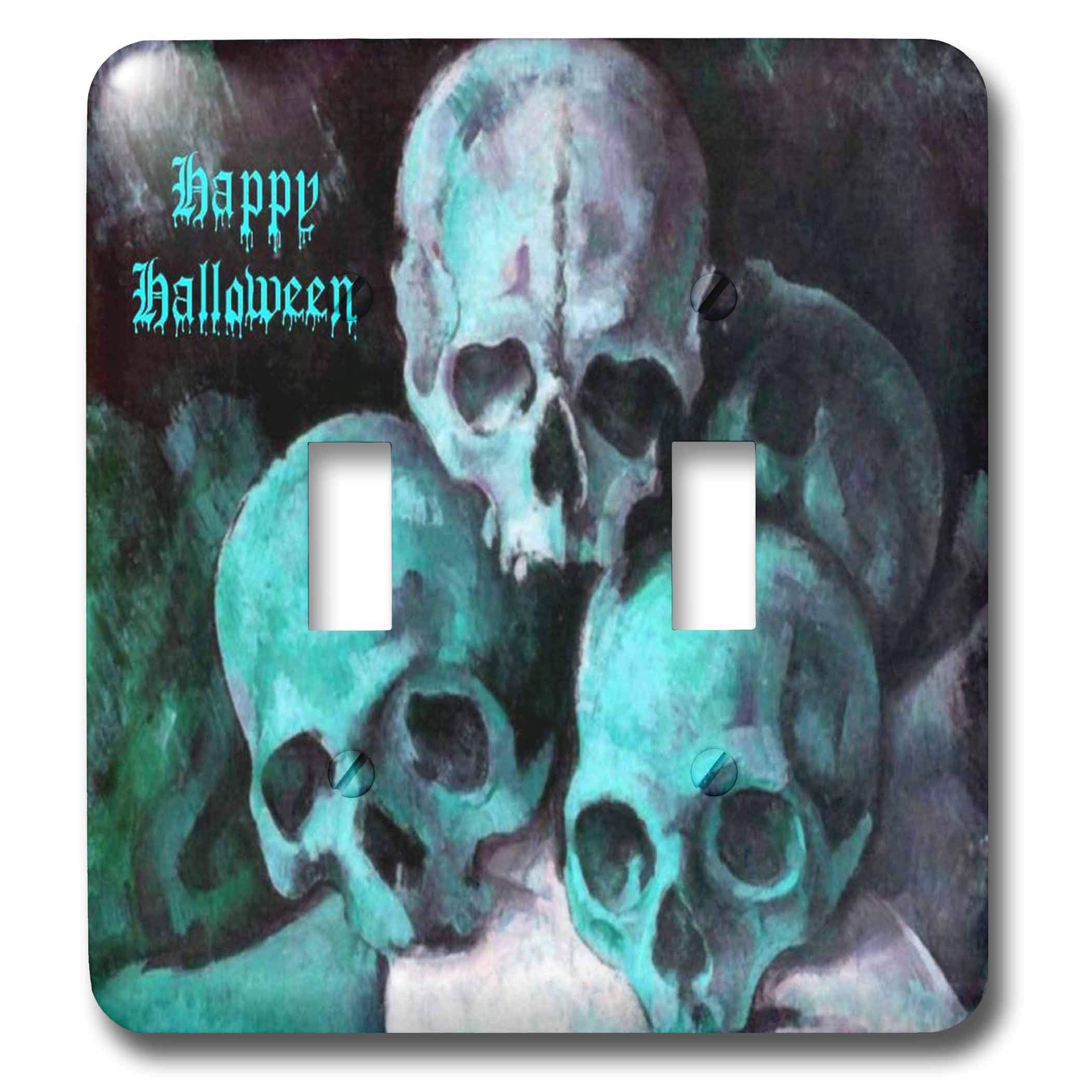 Interrupteur à bascule double Happy Halloween pour enfants