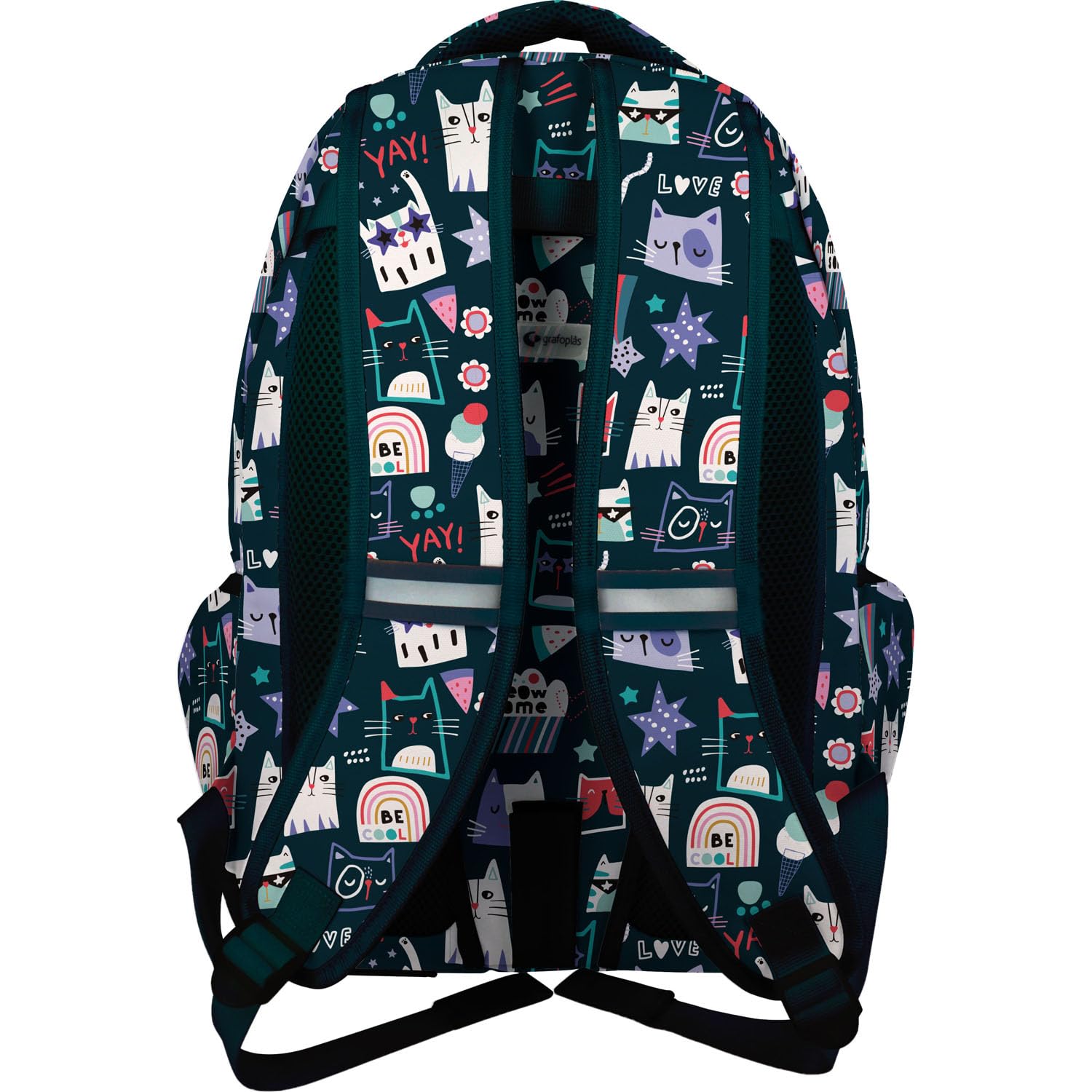 Grafoplas - Mochila rubber miau bits and bobs