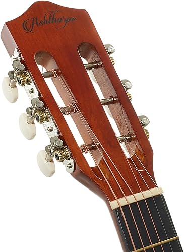 Miniatura 44 de Ashthorpe - Paquete de guitarra acústica para principiantes de 38 pulgadas (ámbar sunburst), kit básico de inicio con bolsa de concierto, cuerdas