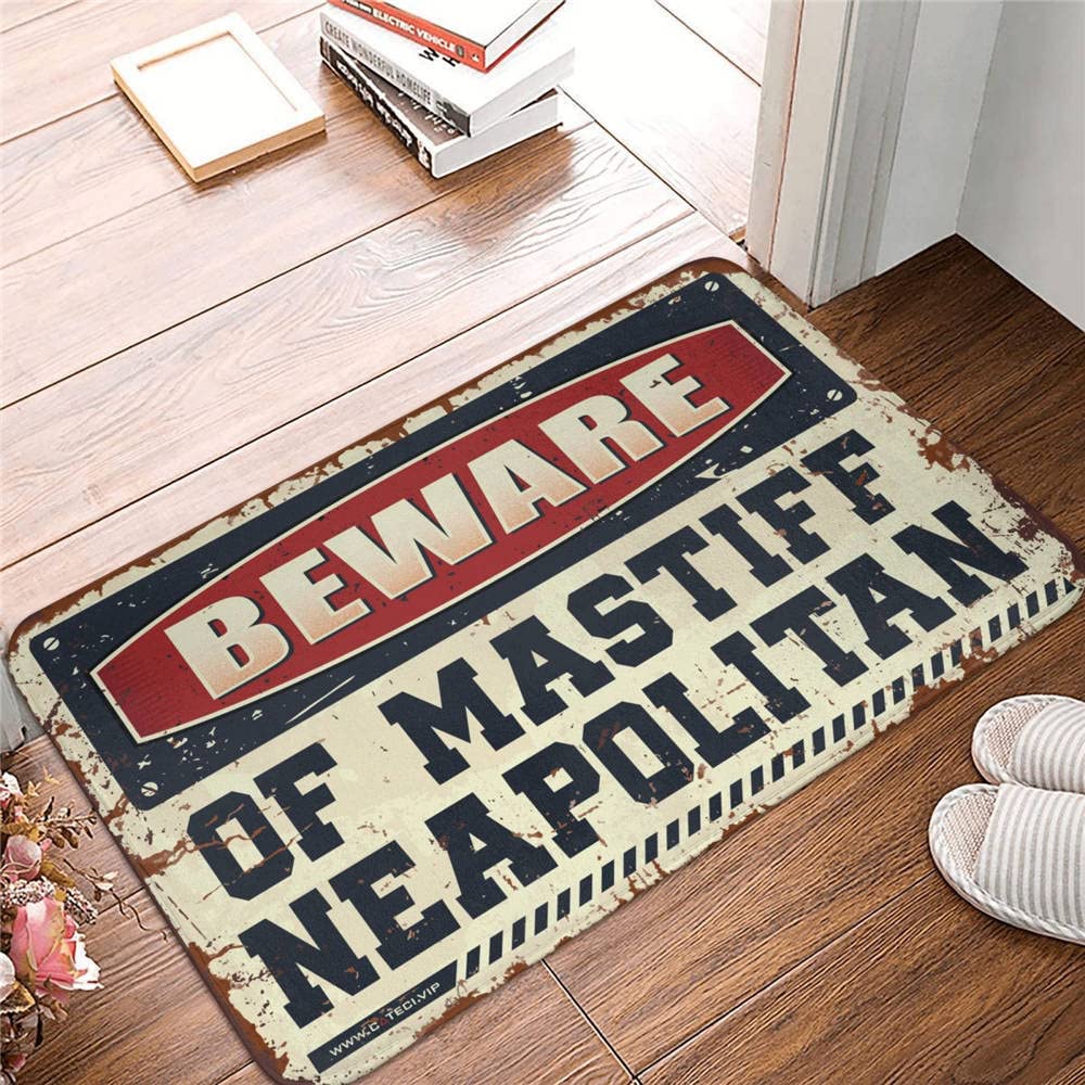 Tapis de bienvenue Halloween Mastiff Napolitain 50 x 80 cm COTECI