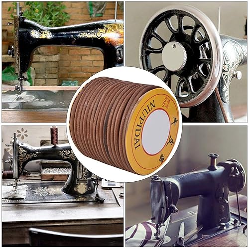 Miniatura 2 de Máquina de coser Cinturón de cuero Máquina de coser Cinturón de cuero de vaca multifunción Cinturón de piel de vaca Treadle Cinturón de máquina de