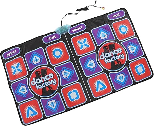 Miniatura 9 de Alomejor Tapete de baile electrónico musical de doble usuario ritmo portátil eléctrico para pista de baile para niños y adultos