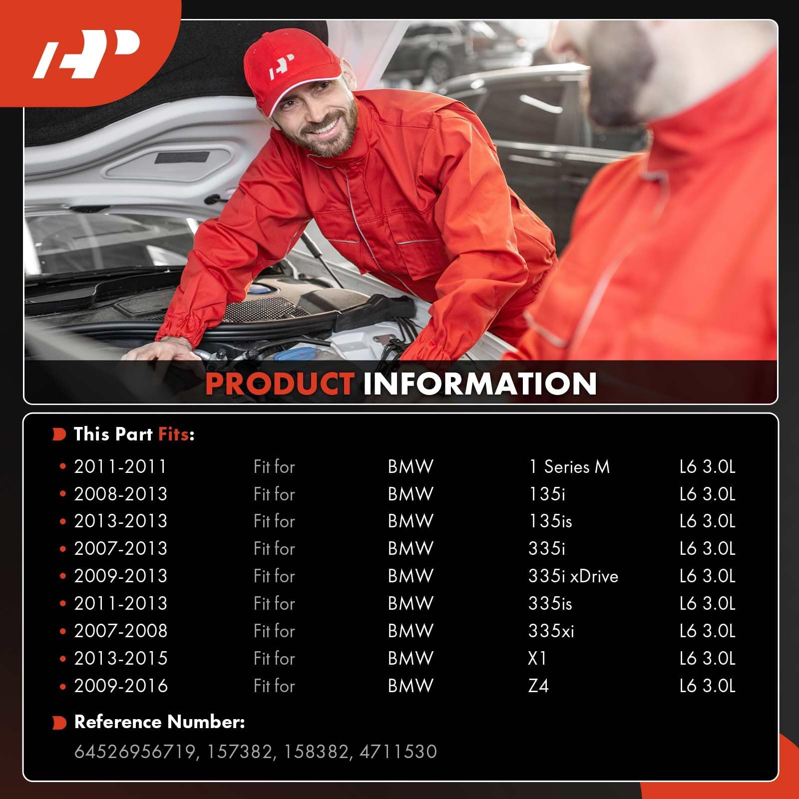 A/C Compressor FOR BMW 328i XDrive 2009-2013 BMW 328xi 2007-2008 128i