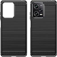 Vista 8 de Funda para teléfono Xiaomi Redmi Note 12 Pro 5G, a prueba de golpes, resistente a los arañazos, TPU suave, para Xiaomi Mi Poco X5 Pro 5G caso (negro)