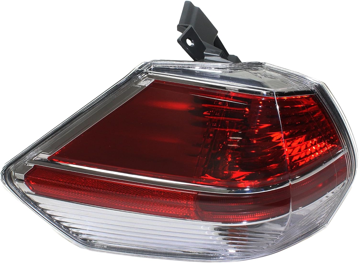 Compatible with 14-16 Rogue Rear Outer Taillight Taillamp Brake Light Tail Lamp with Bulb Left Driver Side