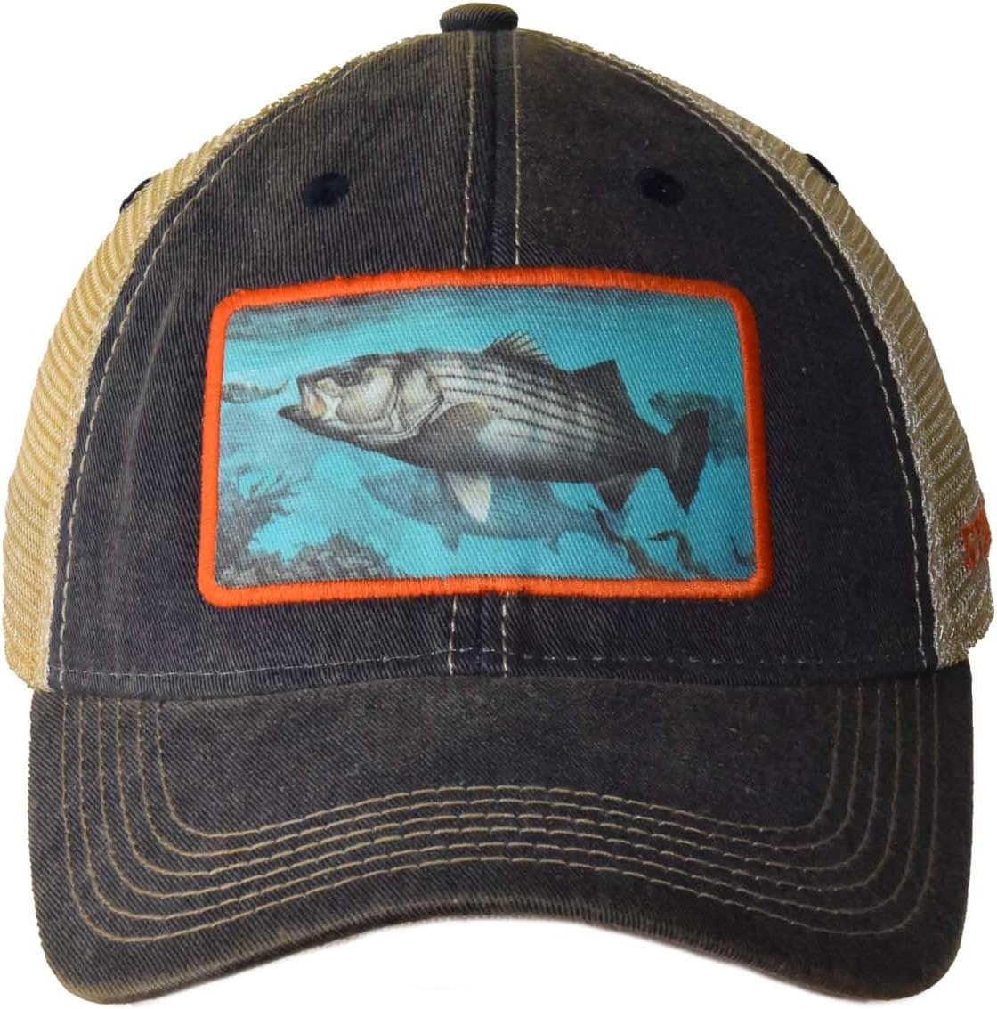 Striped Bass Trucker Hat - Legacy Old Favorite Trucker