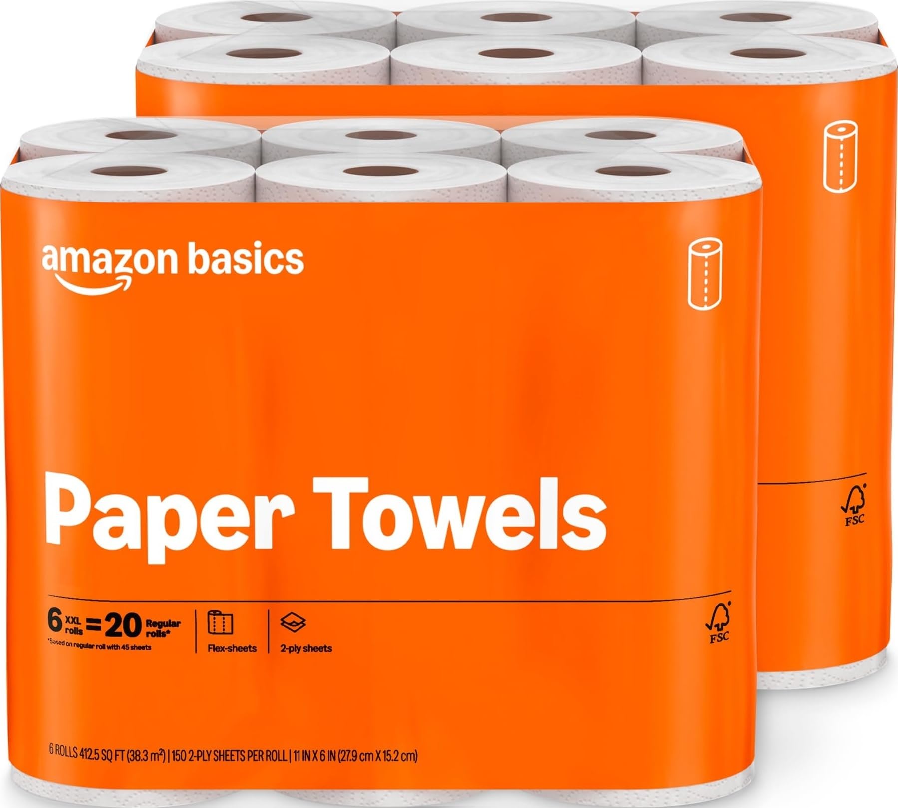 12-Pack 2-Ply Paper Towels for Classrooms