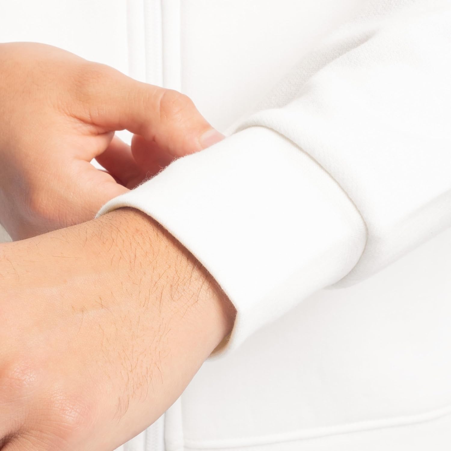 Fruit of the Loom Eversoft Fleece Full Zip Hoodie Sweatshirt - Image 6