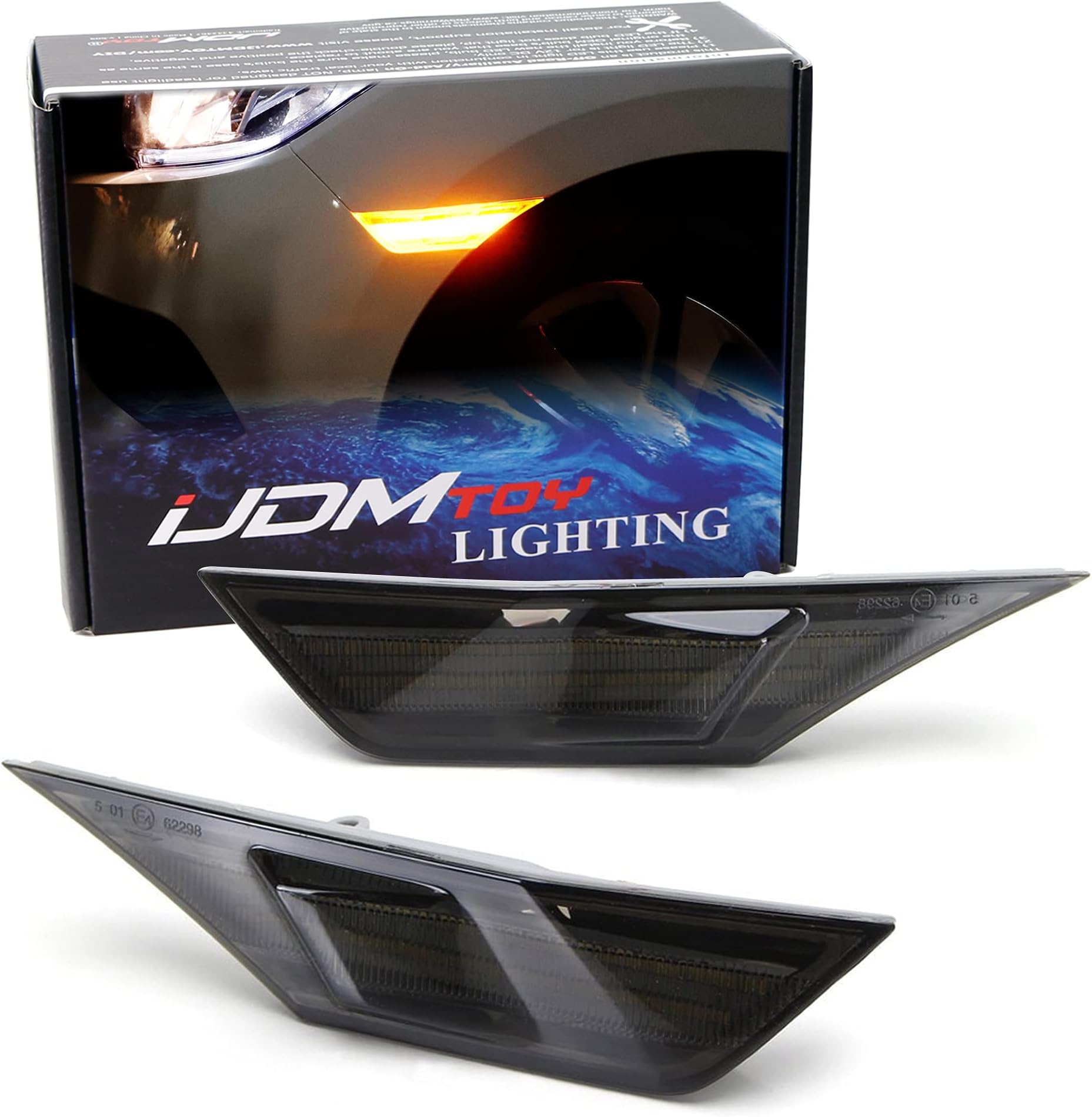 LED Front Side Marker Lights For Chevy Camaro Euro Italy