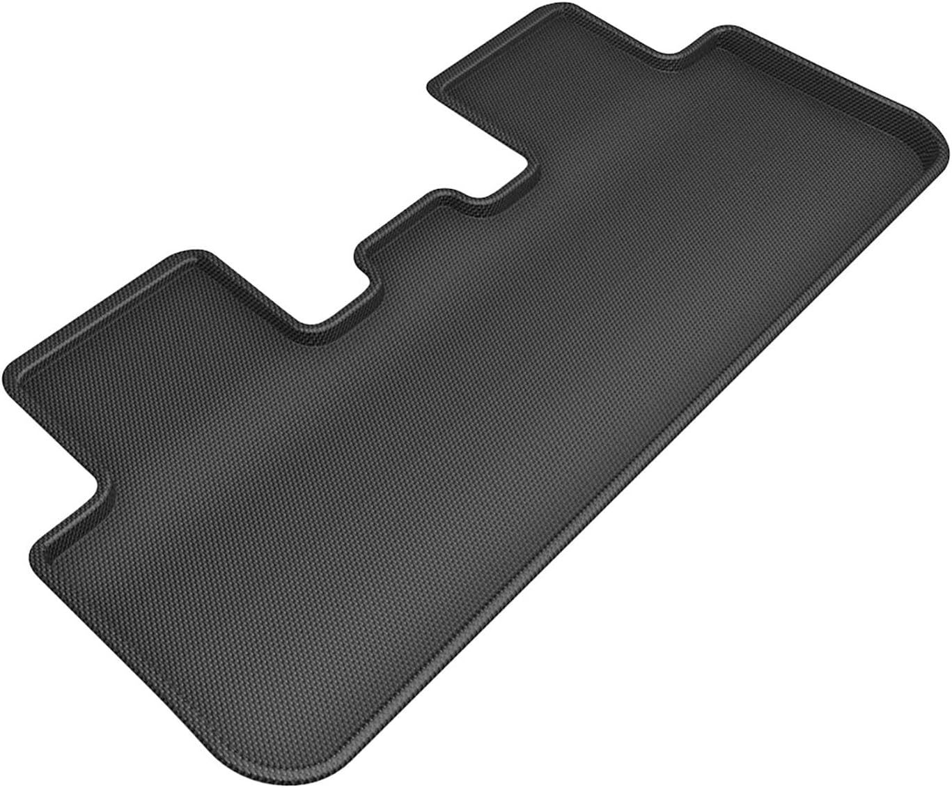 3D MAXpider Custom Fit Kagu Floor Mat (Black) Compatible with Tesla Model Y Juniper 2026 - Second Row