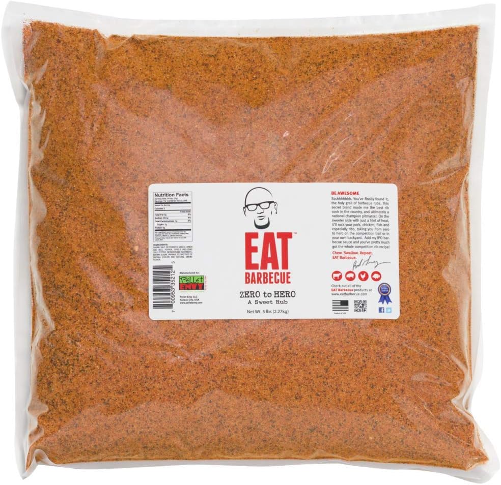 - Eat Barbecue Rub (Zero To Hero, 5 Pound)
