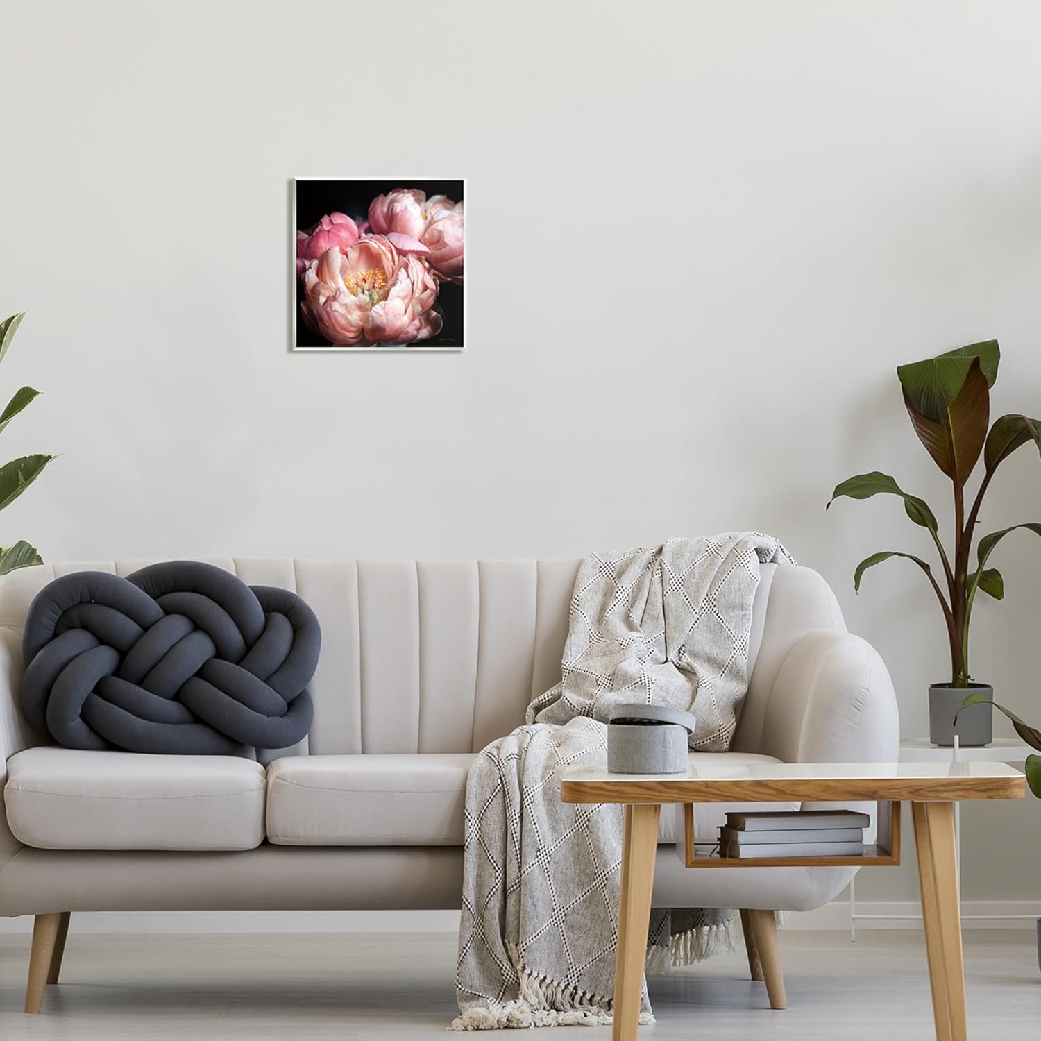Stupell Industries Blooming Peony Photography Wall Plaque Art by Debra Van Swearingen