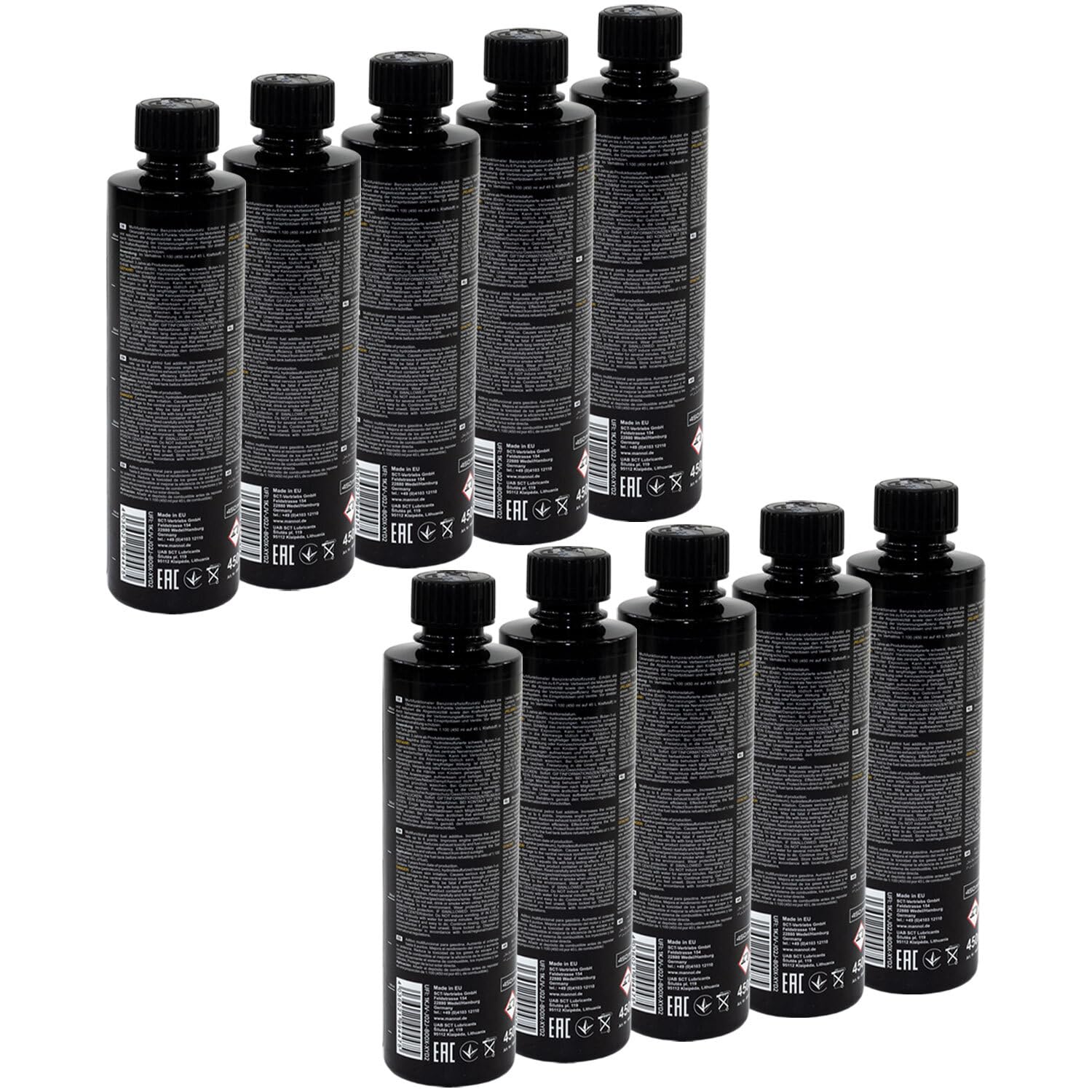 Super Benzin Oktan Plus Benzin Kraftstoff Additiv Mannol 9954 10 X 500 ml
