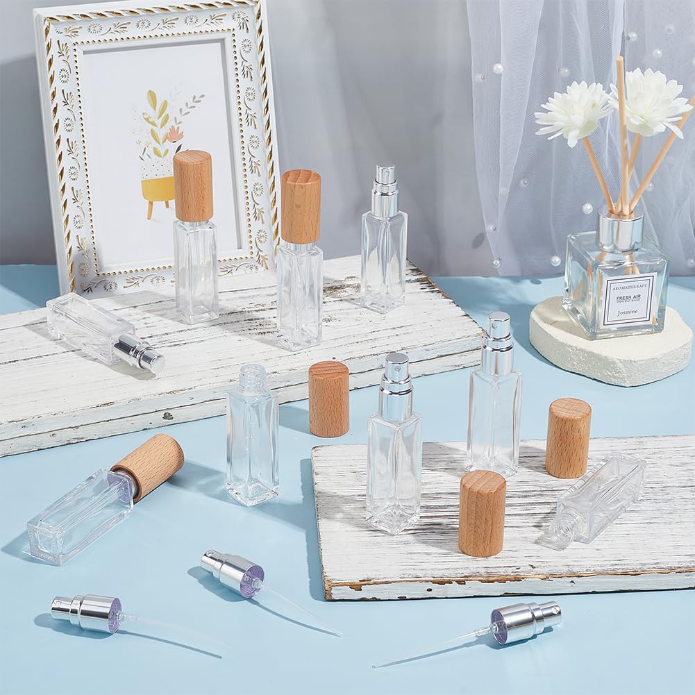 PH PandaHall 30pcs 10ml flacon de Parfum en Verre Recharge de Parfum