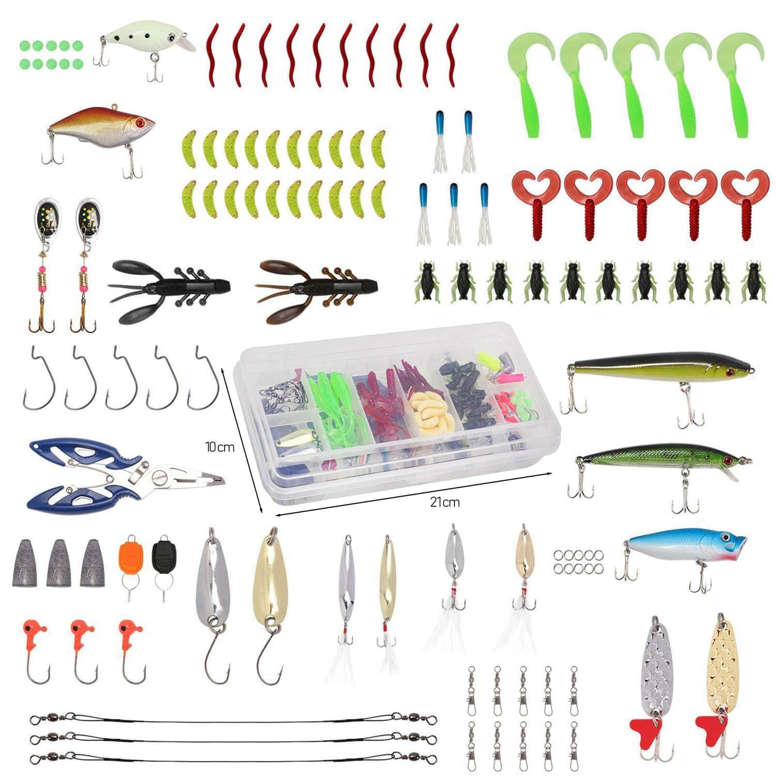 HQRP Lot De 4 Leurres De Pêche En Eau Salée De 14 Cm - 42,5 G