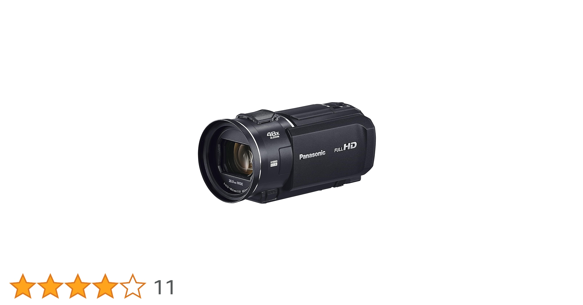 Panasonic　HC-V900-K　フルHDビデオカメラ　黒　新品未開封 Amazon.co.jp: パナソニック(Panasonic) デジタルハイビジョン