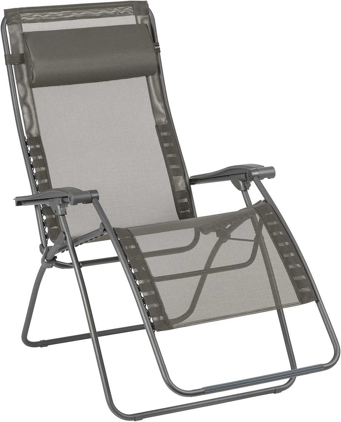 Lafuma Amplia Tumbona relax, Plegable y ajustable, RSXA Clip XL, Batyline, Grafito, LFM2040-8717