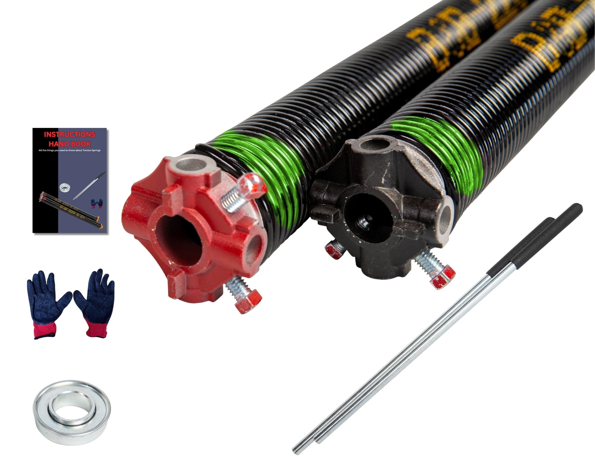 Ressorts de torsion de garage B&B avec revêtement anticorrosion premium
