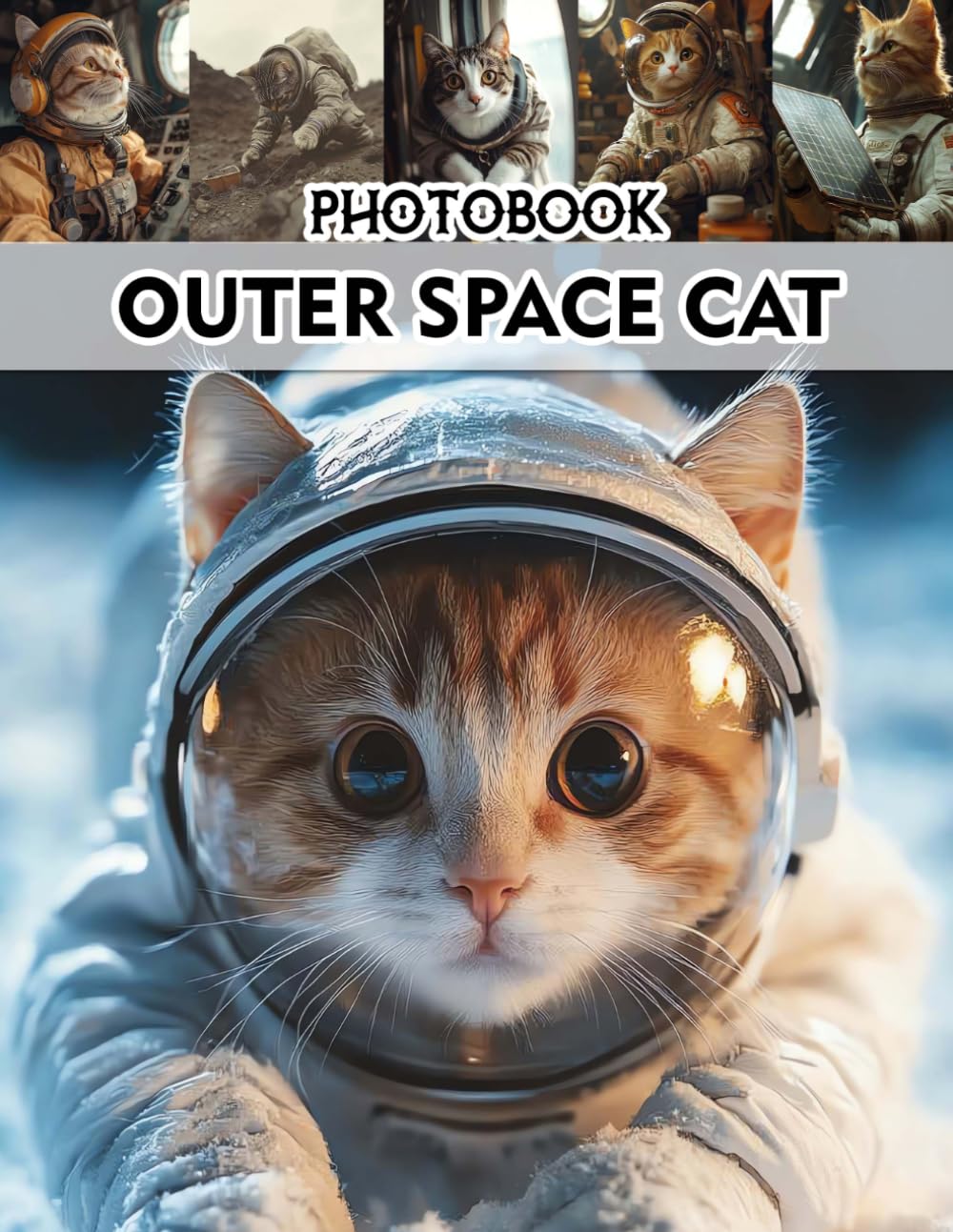 Outer Space Cat Photobook: A Cosmic Journey with Feline Astronauts for Space and Pet Enthusiasts